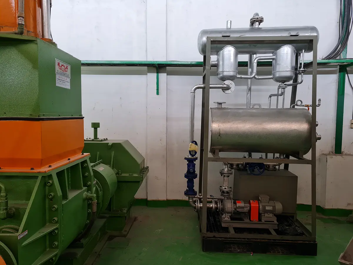 Electrical Thermal Oil Heater for Plastic Dye Processing Plant