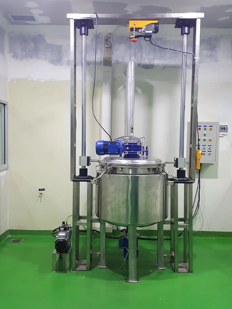 Vacuum High Shear Mixer for Pharmaceutical Industry