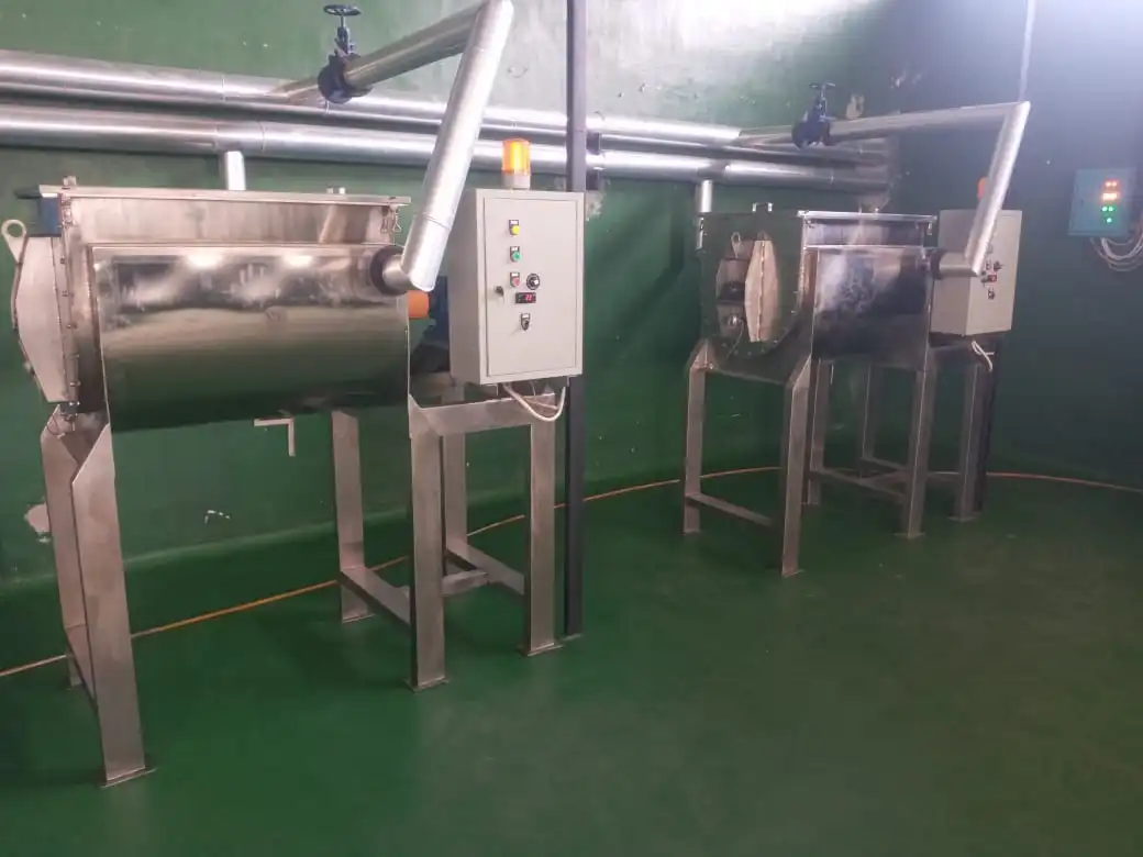 Mesin Pengaduk Pita untuk Industri Pengolahan Bumbu